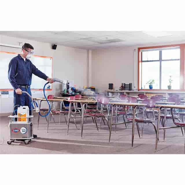 CloroxPro Total 360 Electrostatic Sprayer - Suitable For School, Office, Kitchen, Restroom, Waiting Room, Patient Room, Airport - Disinfectant - 32