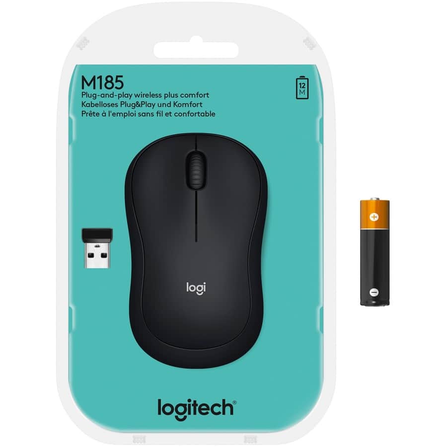 Logicool - 【美品】Logicool LPJC-20000 Logitech B100 Optical USB Mouse,Black