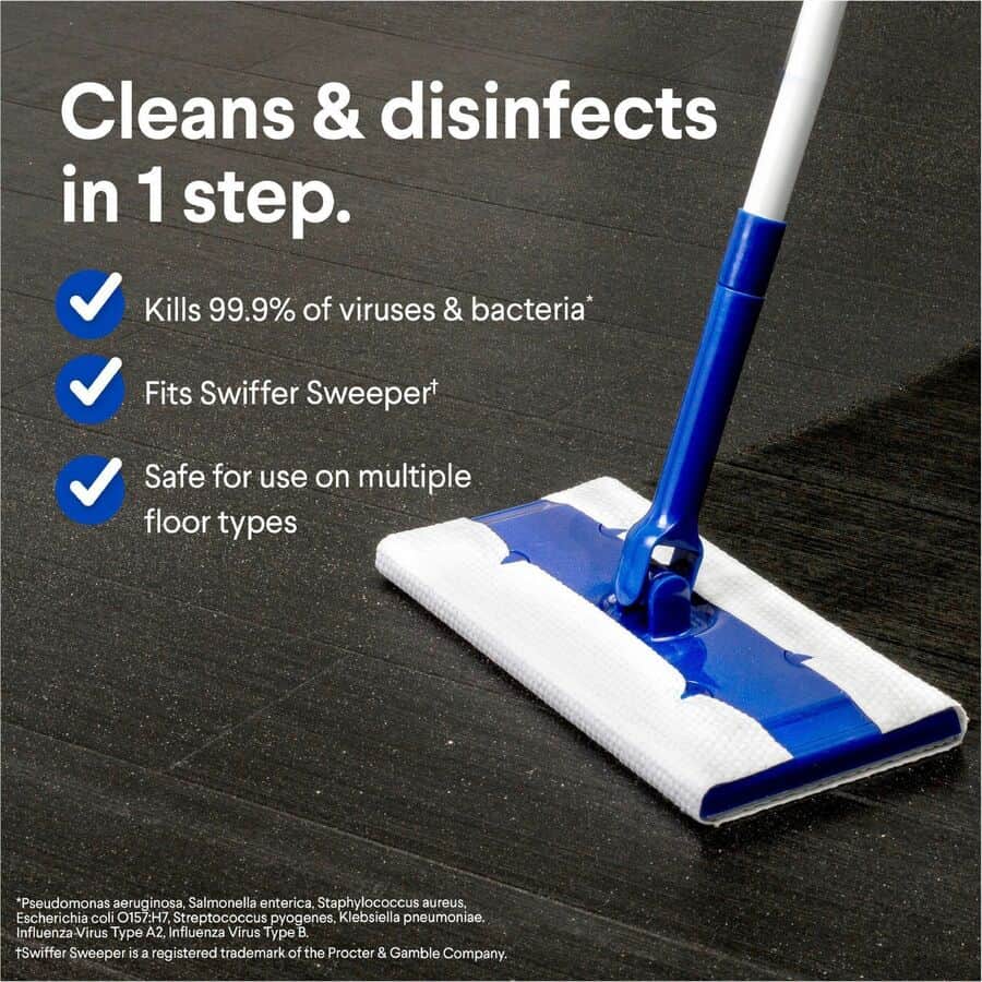 Scentiva Disinfecting Wet Mopping Cloth Refills - Coconut & Water