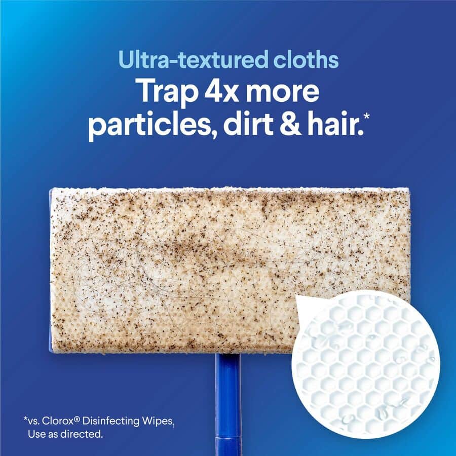 Scentiva Disinfecting Wet Mopping Cloth Refills - Coconut & Water