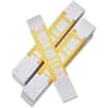 ICX94190064 - SecurIT Currency Straps, Total $1,000, Adhesive, Sturdy, Color Coded, Kraft Paper, Yellow, 1000 / Pack