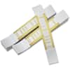 ICX94190057 - Currency Straps, Total $10,000, Adhesive, Sturdy, Color Coded, Kraft Paper, Dark Yellow, 1000 / Pack