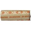 ICX94190093 - Tubular Kraft Paper Coin Wrappers, Total $10 in 25&cent; Denomination, Sturdy, Color Coded, Kraft Paper, Orange, 1000 / Carton
