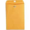 UNV35261 - Envelope, Clasp, #63, 9 1/2" Width x 6 1/2" Length, 28 lb, Clasp/Gummed Flap, Brown Kraft, Kraft Paper, 100 / Box