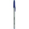 UNV15614 - Ballpoint Pen, 1 mm Medium Conical Pen Point, Blue Ink, Gray, Blue Barrel, 60 / Pack