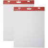 UNV45602 - Easel Pad, 1 Subject(s), 50 Sheets, Tape Bound, 15 lb Basis Weight, 34" Height x 27" Width, White Paper, Cardboard Cover, Recycled, 2 / Carton