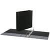 UNV20745 - Slant D-Ring View Binder, 3 Rings, 2" Capacity, 11 x 8.5, Black, 2" Binder Capacity, Letter, 8 1/2" x 11" Sheet Size, 500 Sheet Capacity, 3 Ring, Fastener: Ring, Pocket: 2, Inside Front & Back