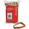 UNV01107 - Rubber Bands, Size 107, 0.06" Gauge, Beige, 1 lb Box, 40/Pack, Size: #107, 7" Length x 0.6" Width, 48 lb/in, Rubber, Beige, 40 / Pack