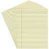 UNV22000 - Glue Top Pads, Wide/Legal Rule, 50 Canary-Yellow 8.5 x 11 Sheets, Dozen, 1 Subject(s), 50 Sheets, Glued, Wide Ruled, Legal Ruled Front Ruling, 16 lb Basis Weight, 11" Height x 8.5" Width, Canary Paper