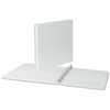 UNV20742 - Slant D-Ring View Binder, 3 Rings, 1" Capacity, 11 x 8.5, White, 1" Binder Capacity, Letter, 8 1/2" x 11" Sheet Size, 220 Sheet Capacity, 3 Ring, Fastener: Ring, Pocket: 2, Inside Front & Back