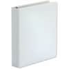 UNV30722 - Deluxe Easy-to-Open D-Ring View Binder, 3 Rings, 1.5" Capacity, 11 x 8.5, White, 1 1/2" Binder Capacity, Letter, 8 1/2" x 11" Sheet Size, 400 Sheet Capacity, 3 Ring, Fastener: Ring