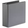 UNV30753 - Deluxe Easy-to-Open D-Ring View Binder, 3 Rings, 4" Capacity, 11 x 8.5, Black, 4" Binder Capacity, Letter, 8 1/2" x 11" Sheet Size, 880 Sheet Capacity, 3 Ring, Fastener: Ring