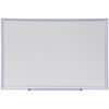 UNV44624 - Deluxe Melamine Dry Erase Board, 36" x 24" , White Surface, Satin Aluminum Frame, 36" (3 ft) Width x 24" (2 ft) Height, White Melamine Surface, Satin Aluminum Frame, 1 Each