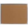 UNV43612 - Bulletin Board, 18" Board Height x 24" Board Width x 1.30" Board Depth, Tan Cork Surface, Resilient, Self-healing, Satin Aluminum Frame, 1 Each