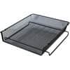 UNV20004 - Desk Tray, 1 Compartment(s), 2.75" Height x 11.25" Width x 13" Depth, Black, Metal Mesh, 1 Each