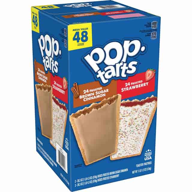 Pop Tarts Variety Pack - Assorted - 2.69 lb - 48 / Box Pop Tarts Variety Pack - Assorted - 2.69 lb - 48 / Box