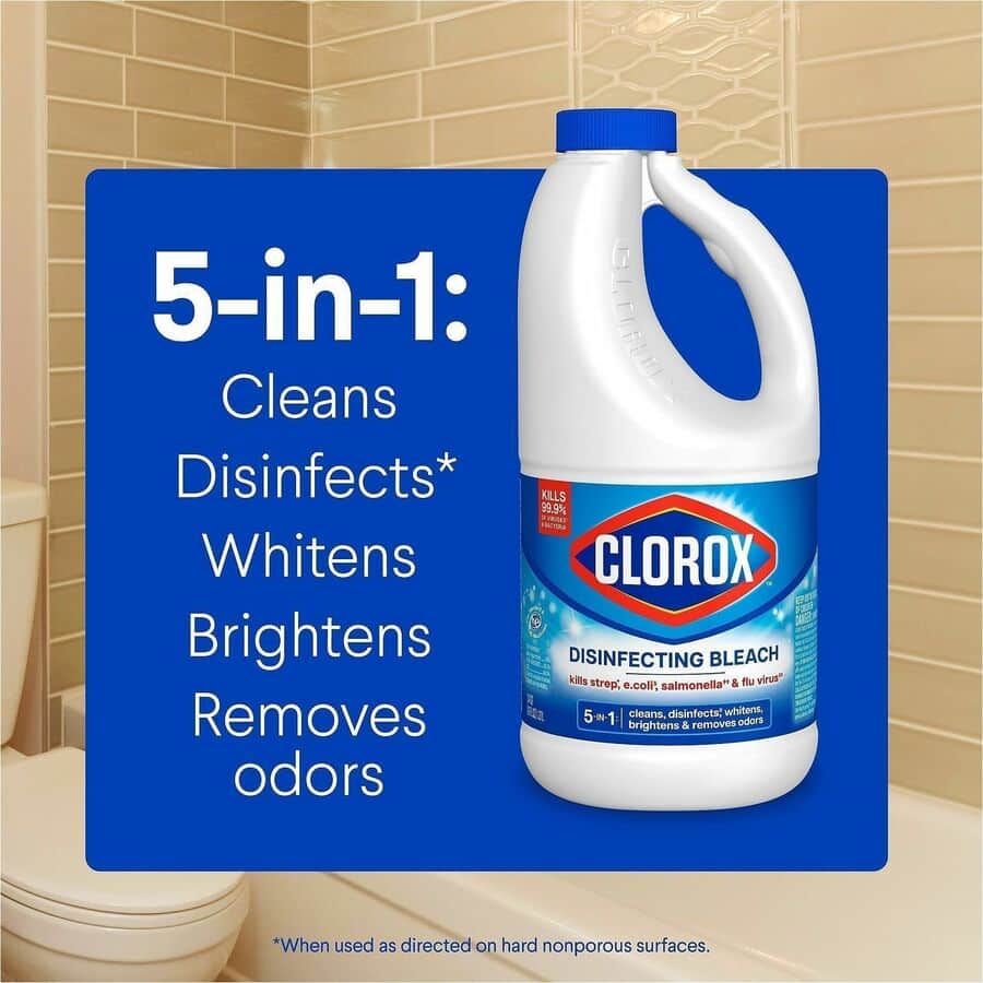 Disinfecting Bleach by Clorox® CLO32260CT | OnTimeSupplies.com