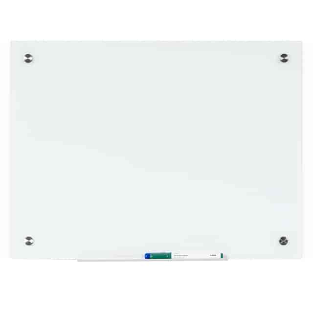 Bi-silque Magnetic Glass Dry Erase Board - 48