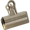EPI2004LMR - Grip Bulldog Clips, No. 4, 3" Width, 1" Size Capacity, for Home, Office, Strong, Durable, Lightweight, Heavy Duty, Silver, Nickel Plated Steel, 1 Box