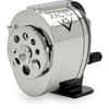 EPI1031LMR - KS Manual Pencil Sharpener, Metal, Steel, Chrome, Black, Silver, 1 Each