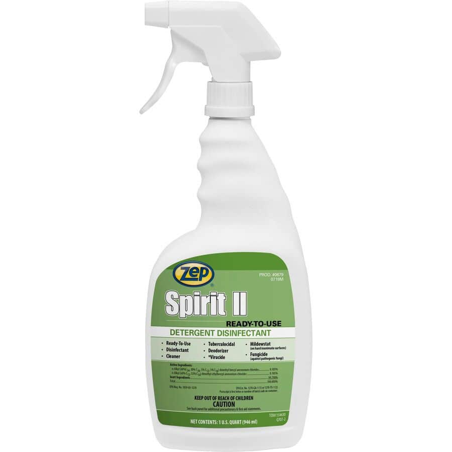 Spirit II Detergent Disinfectant by Zep® ZPE67909 | OnTimeSupplies.com