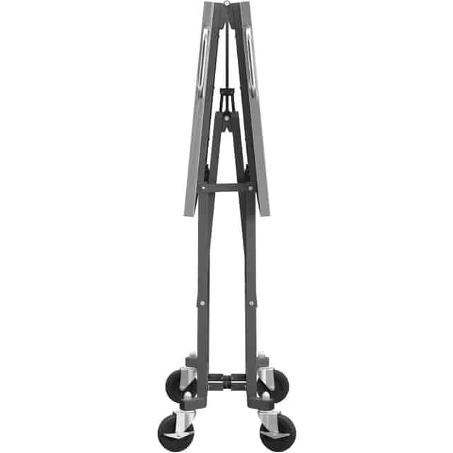 Cosco Smartfold Portable Workbench - Hardwood Top, 400 Lb Capacity, Folding Design With Wheels