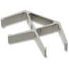 BSXQC90GY - Verse HBV-QC90 Connector, Aluminum, Light Gray, 1 Pair