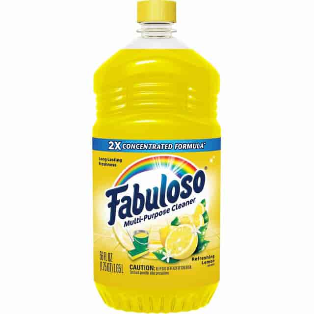 Fabuloso Multi-Purpose Cleaner - For Multipurpose, Multi Surface - Concentrate - 56 fl oz (1.8 quart) - Refreshing Lemon Scent - 6 / Carton - Rinse-free, Residue-free, Long Lasting, Pleasant Scent - Yellow Fabuloso Multi-Purpose Cleaner - For Multipurpose, Multi Surface - Concentrate - 56 fl oz (1.8 quart) - Refreshing Lemon Scent - 6 / Carton - Rinse-free, Residue-free, Long Lasting, Pleasant Scent - Yellow