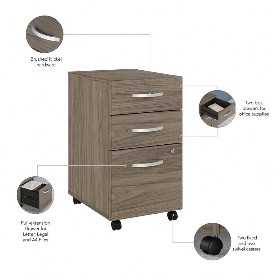 Studio C L Shaped Desk by Bush Business Furniture