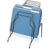 FEL72614 - Wire Step File, 8 Compartment(s), Drawer Size : 8.50" x 14", 11.81" Height x 10.13" Width x 12.13" Depth, Desktop, Black, Steel, 1 Each