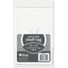 CLI87411 - Wire Shelf Tags, 3.62" Length x 1.50" Width, Strap Fastener, Plastic, White, 10 / Pack