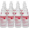 AMR1038801 - Secure Bathroom/Washroom Cleaner, For Urinal, Toilet Bowl, Metal Surface, Porcelain, Liquid, 32 fl oz (1 quart), Mint Scent, Fast Acting, Easy to Use, Blue, 12 / Carton