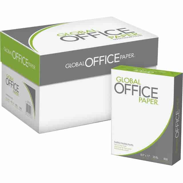 Global Office Premium Multipurpose Paper - White - 96 Brightness - Letter - 8 1/2 Global Office Premium Multipurpose Paper - White - 96 Brightness - Letter - 8 1/2