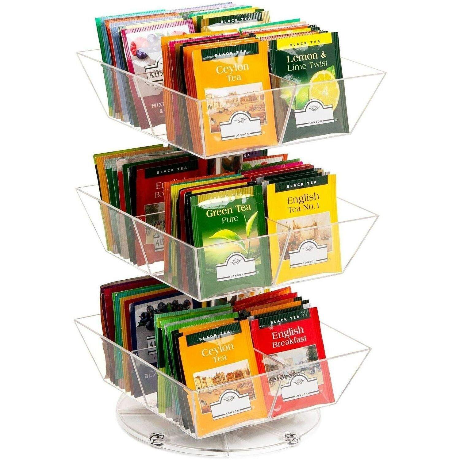 Mind Reader Anchor Tea Carousel - Thumbnail 4