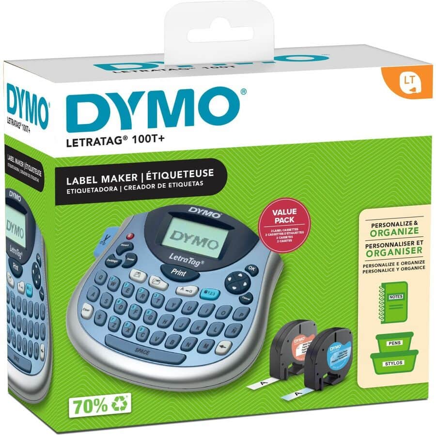 LetraTag 100T Label Maker by DYMO® DYM2174540 | OnTimeSupplies.com