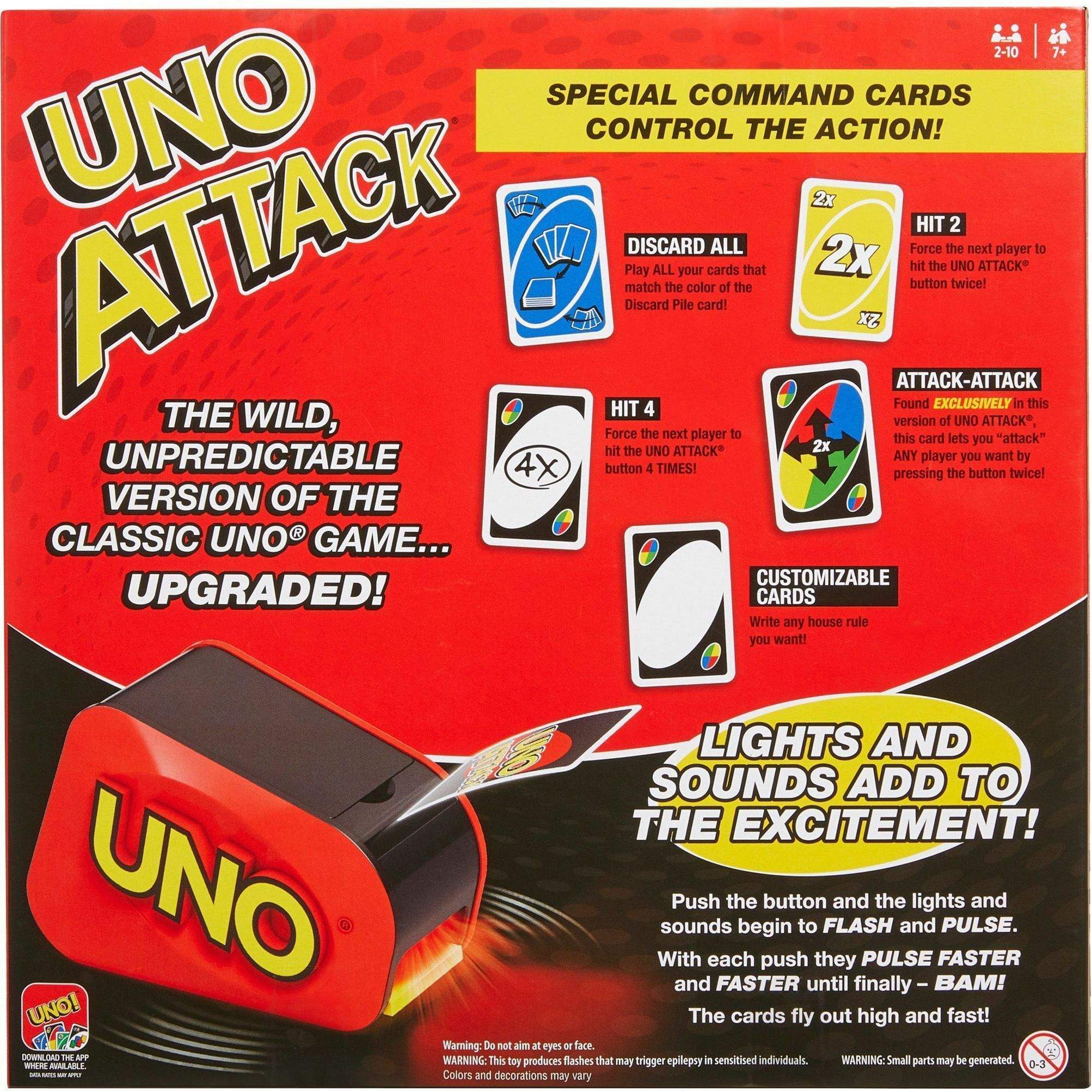 UNO Attack Card Game by Mattel MTTGTX66 | OnTimeSupplies.com