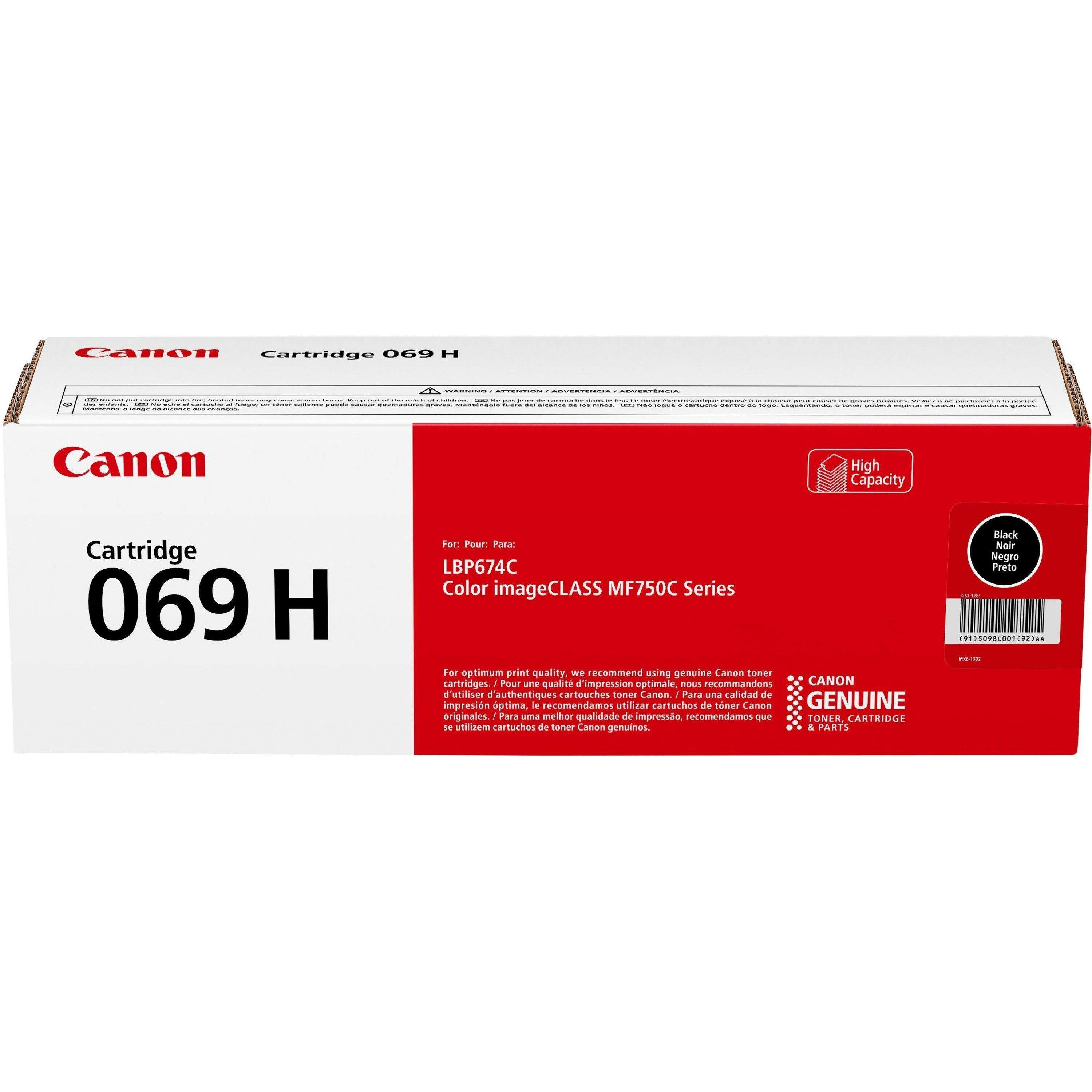 Canon カートリッジ　069 H ブラック　① Canon トナーカートリッジ 069 H ブラック Amazon.co.jp: 069H