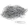 UNV72220 - Paper Clip, Jumbo, 1.9" Length x 0.5" Width, for Office, School, Home, Paper, Sheet, Document, Durable, Smooth, Silver, Steel Wire, 100 Clips/Box, 10 / Pack