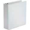 UNV20992 - Economy Round Ring View Binder, 3 Rings, 3" Capacity, 11 x 8.5, White, 3" Binder Capacity, 460 Sheet Capacity, 3 Ring, Fastener: Ring, Pocket: 2, Inside Front & Back, Polypropylene, White, Recycled