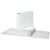 UNV20748 - Slant D-Ring View Binder, 3 Rings, 3" Capacity, 11 x 8.5, White, 3" Binder Capacity, 600 Sheet Capacity, 3 Ring, Fastener: Ring, Pocket: 2, Inside Front & Back, Polypropylene, White, Non-stick, 1 Each