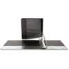 UNV20998 - Slant D-Ring View Binder, 3 Rings, 5" Capacity, 11 x 8.5, Black, 5" Binder Capacity, 950 Sheet Capacity, 3 Ring, Fastener: Ring, Pocket: 2, Inside Front & Back, Polypropylene, Black, Non-stick, 1 Each