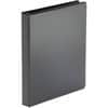 UNV20961 - Economy Round Ring View Binder, 3 Rings, 1" Capacity, 11 x 8.5, Black, 1" Binder Capacity, 175 Sheet Capacity, 3 Ring, Fastener: Ring, Pocket: 2, Inside Front & Back, Polypropylene, Black, Recycled