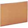 UNV43604 - Bulletin Board, 36" Board Height x 48" Board Width x 1.20" Board Depth, Brown Natural Cork, Tan Surface, Durable, Self-healing, Oak Wood Frame, 1 Each