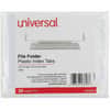 UNV43313 - Index Tab, 1/3, 1.10" Tab Height x 3.70" Tab Width, Plastic Tab(s), Durable, Easy to Read, Moisture Resistant, Insertable Tab, 3 / Pack