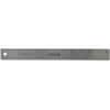 UNV59023 - Ruler, 12" Length, 1/16 Graduations, Standard, Metric Measuring System, Stainless Steel, Cork, Brown, 1 Each