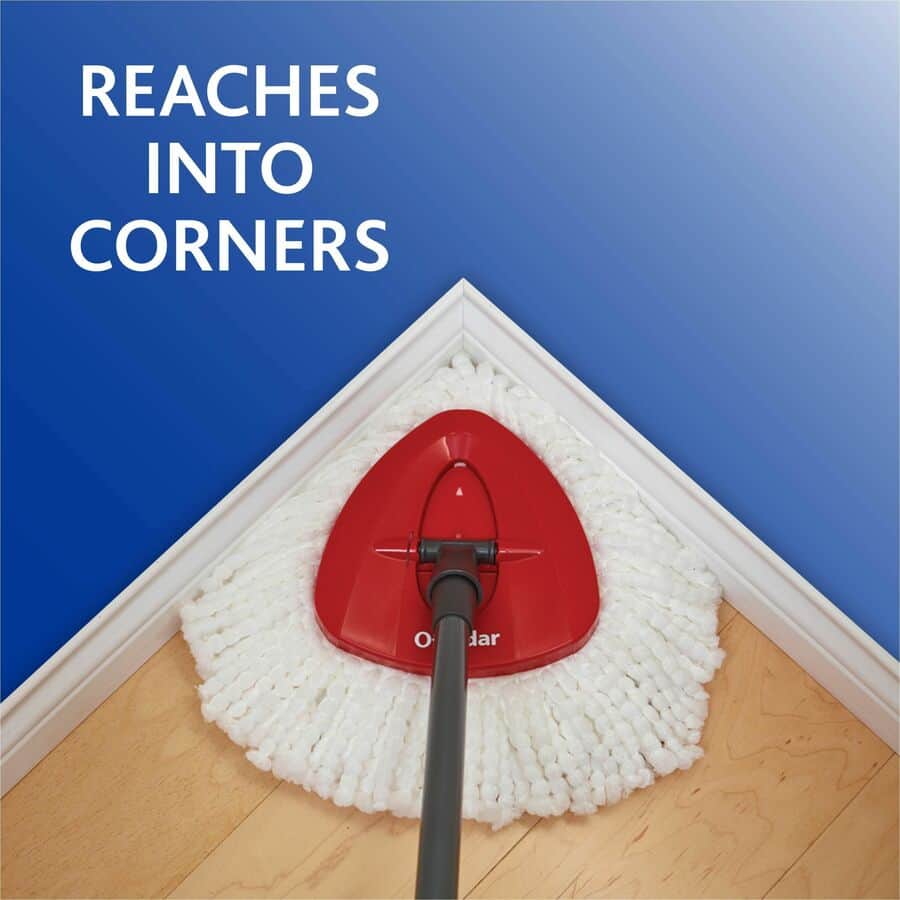 ⭐︎⭐︎! O-Cedar EasyWring Microfiber Spin Mop with Bucket System 148473