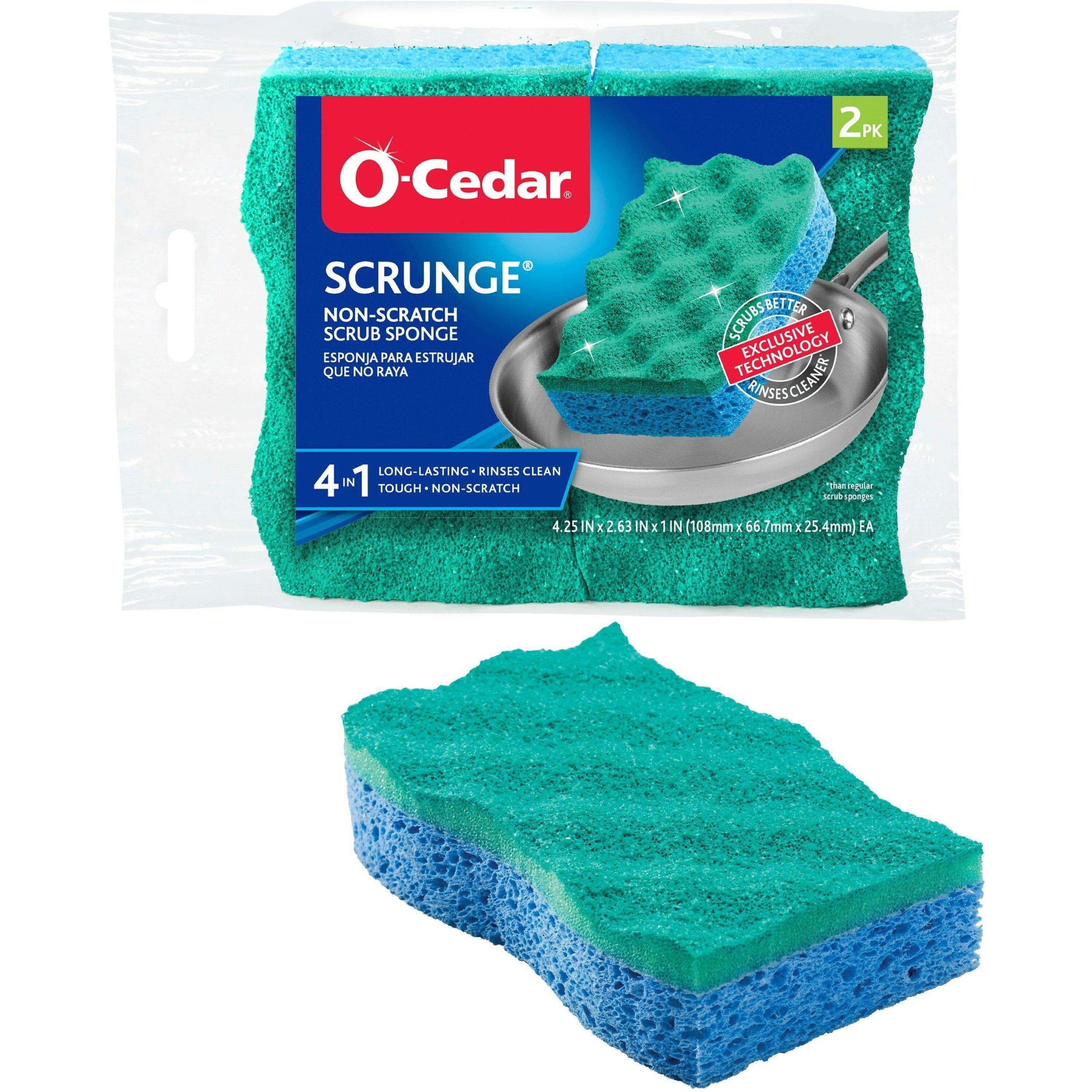 O-Cedar Scrunge Scrub Sponge - Thumbnail 4