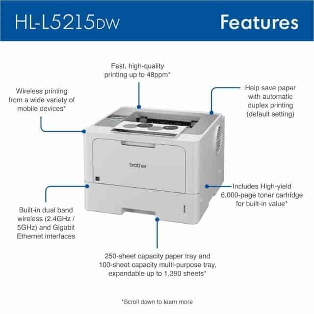 BRTHLL5215DW Product Image 5