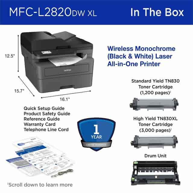 BRTMFCL2820DWXL Product Image 11