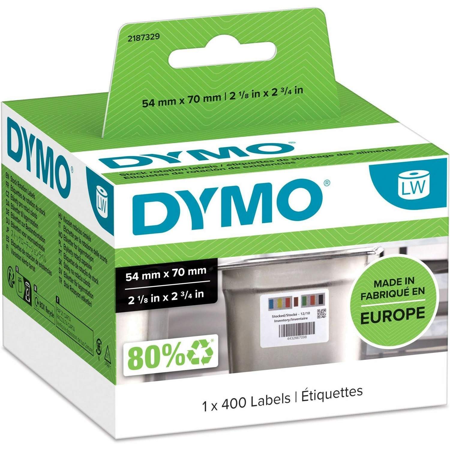 Compatible DYMO 30327 File Folder Labels – 9/16" X 3-7/16", White, 130 Per Roll